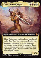 Magic the Gathering Card - Celes, Rune Knight - MTG Circle