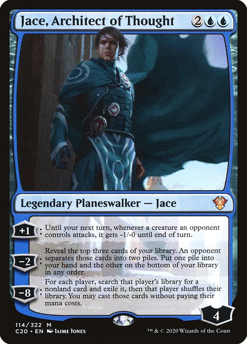 Magic the Gathering Card - Jace, Architect of Thought - MTG Circle