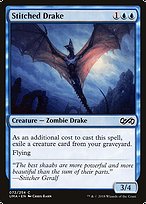 Magic the Gathering Card - Stitched Drake - MTG Circle