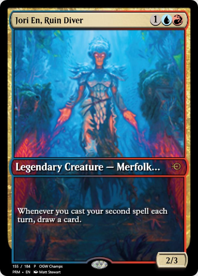 Magic the Gathering Card - Jori En, Ruin Diver - MTG Circle