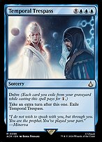 Magic the Gathering Card - Temporal Trespass - MTG Circle