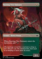 Magic the Gathering Card - Burning-Tree Emissary - MTG Circle