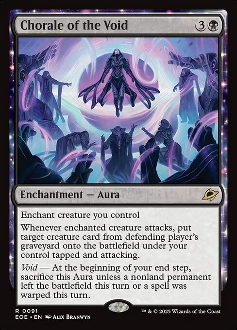 Magic the Gathering Card - Chorale of the Void - MTG Circle