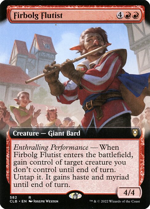 Magic the Gathering Card - Firbolg Flutist - MTG Circle