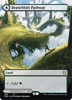 Magic the Gathering Card - Branchloft Pathway // Boulderloft Pathway - MTG Circle