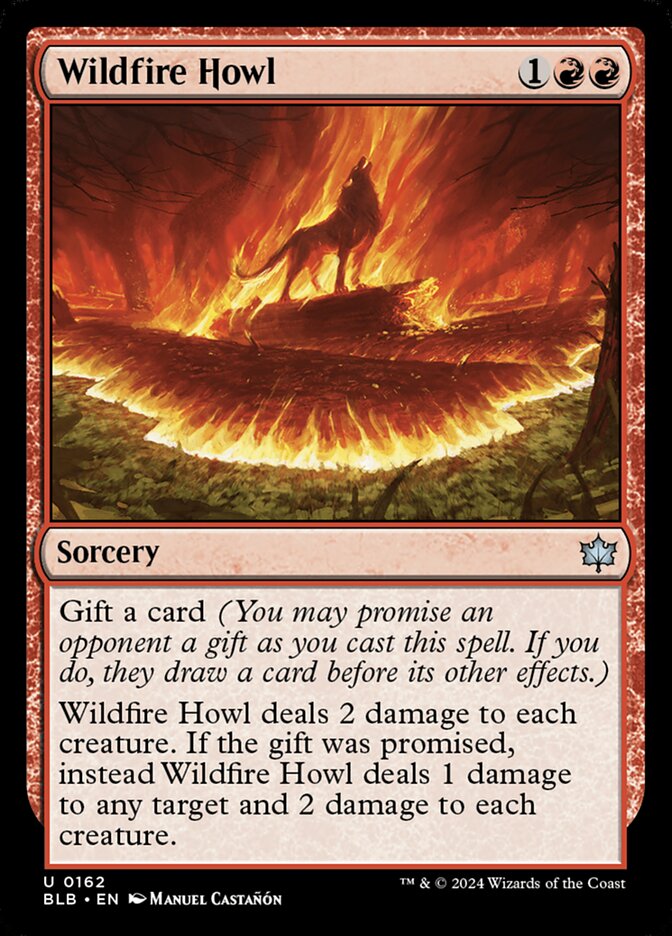 Magic the Gathering Card - Wildfire Howl - MTG Circle