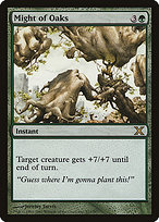 Magic the Gathering Card - Might of Oaks - MTG Circle