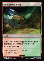 Magic the Gathering Card - Rootbound Crag - MTG Circle