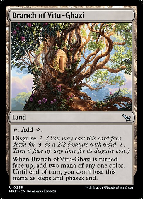 Magic the Gathering Card - Branch of Vitu-Ghazi - MTG Circle