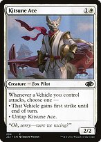 Magic the Gathering Card - Kitsune Ace - MTG Circle