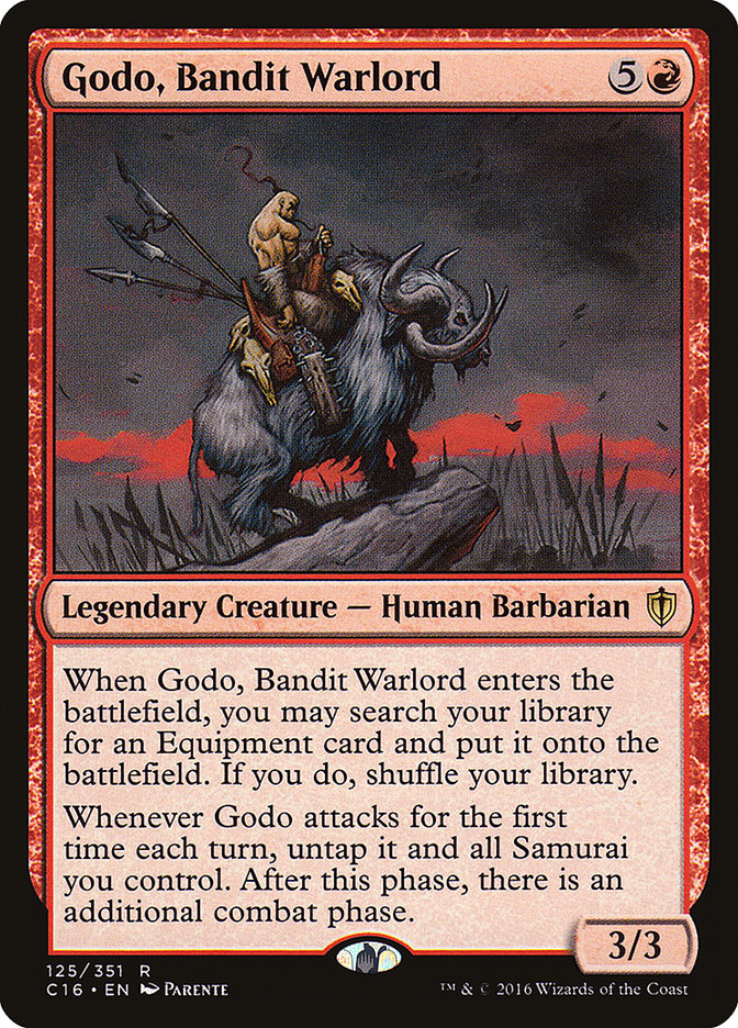 Magic the Gathering Card - Godo, Bandit Warlord - MTG Circle