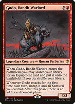 Magic the Gathering Card - Godo, Bandit Warlord - MTG Circle