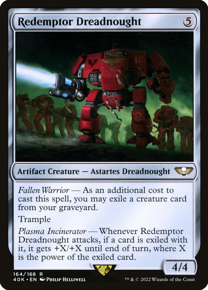 Magic the Gathering Card - Redemptor Dreadnought - MTG Circle