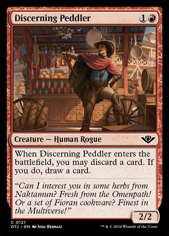 Magic the Gathering Card - Discerning Peddler - MTG Circle