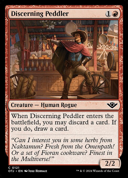 Magic the Gathering Card - Discerning Peddler - MTG Circle