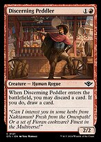 Magic the Gathering Card - Discerning Peddler - MTG Circle