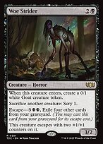 Magic the Gathering Card - Woe Strider - MTG Circle