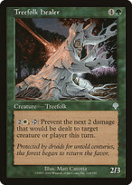 Magic the Gathering Card - Treefolk Healer - MTG Circle