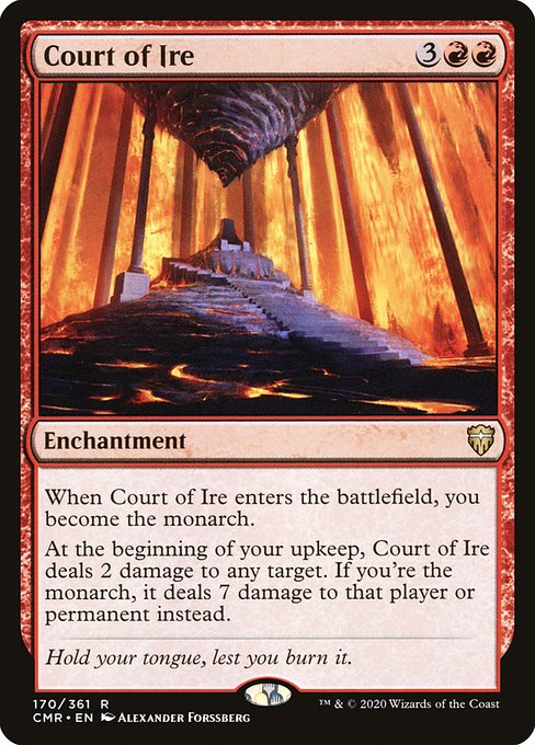Magic the Gathering Card - Court of Ire - MTG Circle