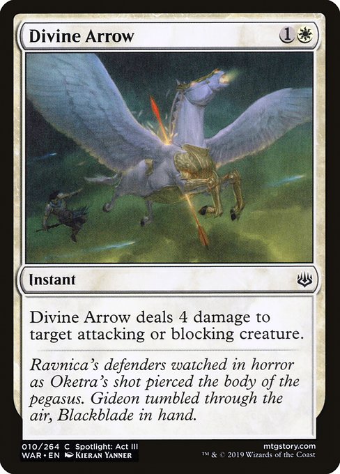 Magic the Gathering Card - Divine Arrow - MTG Circle