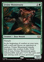 Magic the Gathering Card - Ursine Monstrosity - MTG Circle