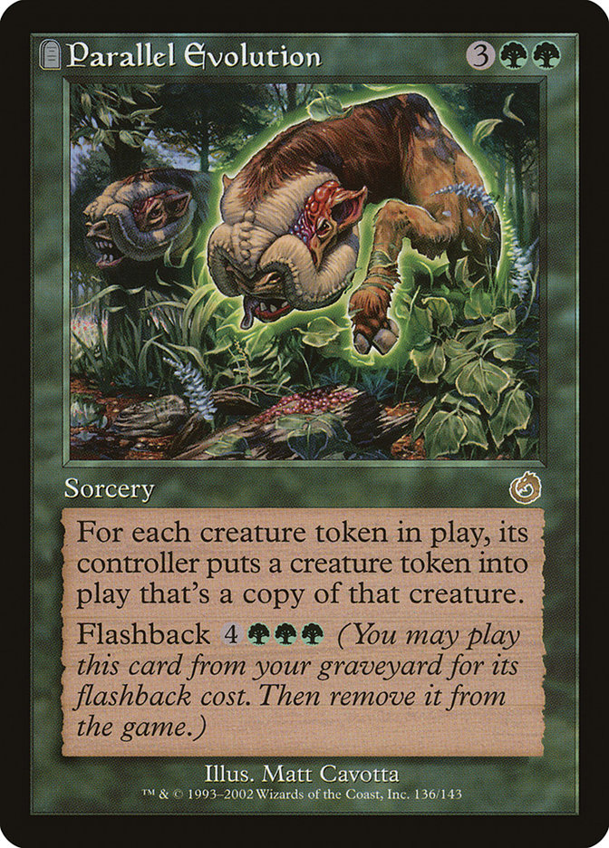 Magic the Gathering Card - Parallel Evolution - MTG Circle