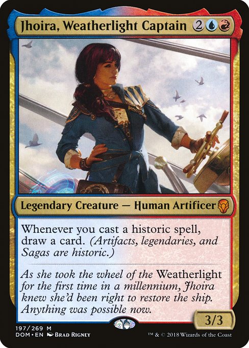 Magic the Gathering Card - Jhoira, Weatherlight Captain - MTG Circle