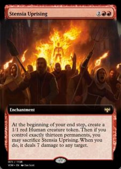 Magic the Gathering Card - Stensia Uprising - MTG Circle