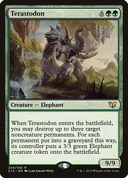 Magic the Gathering Card - Terastodon - MTG Circle