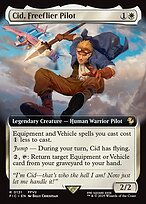 Magic the Gathering Card - Cid, Freeflier Pilot - MTG Circle