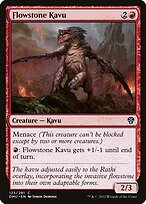 Magic the Gathering Card - Flowstone Kavu - MTG Circle