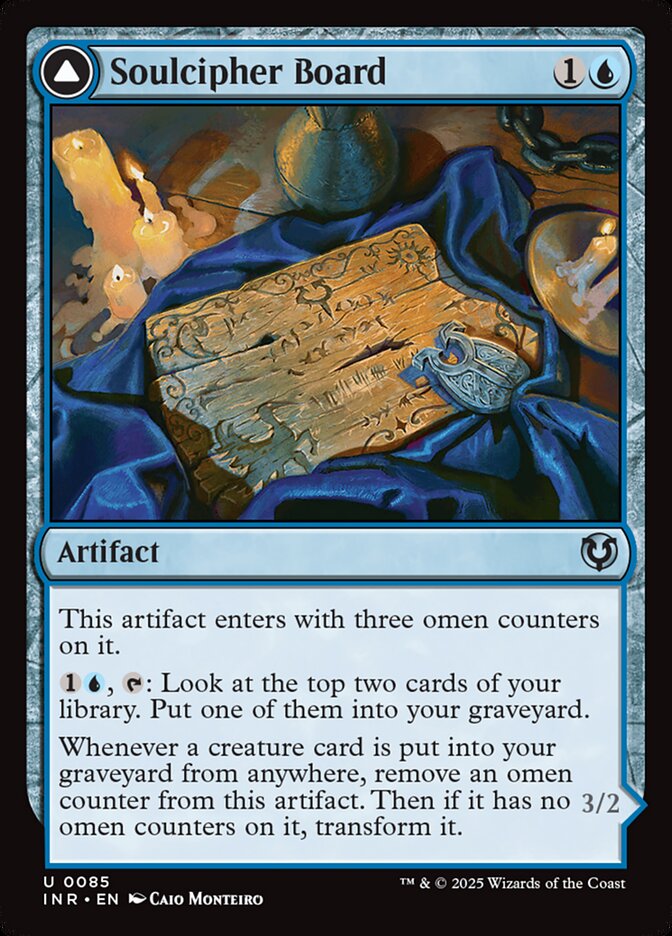 Magic the Gathering Card - Soulcipher Board - MTG Circle