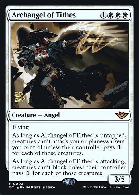 Magic the Gathering Card - Archangel of Tithes - MTG Circle