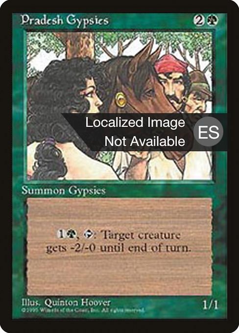 Magic the Gathering Card - Pradesh Gypsies - MTG Circle
