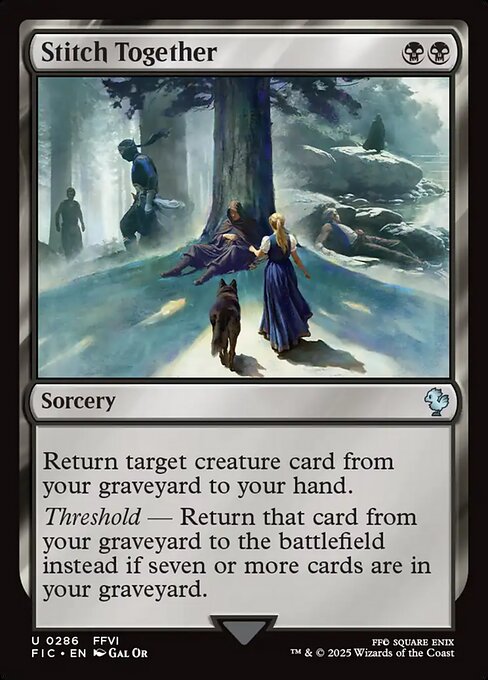 Magic the Gathering Card - Stitch Together - MTG Circle