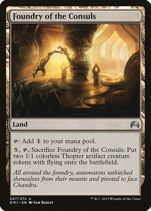 Magic the Gathering Card - Foundry of the Consuls - MTG Circle