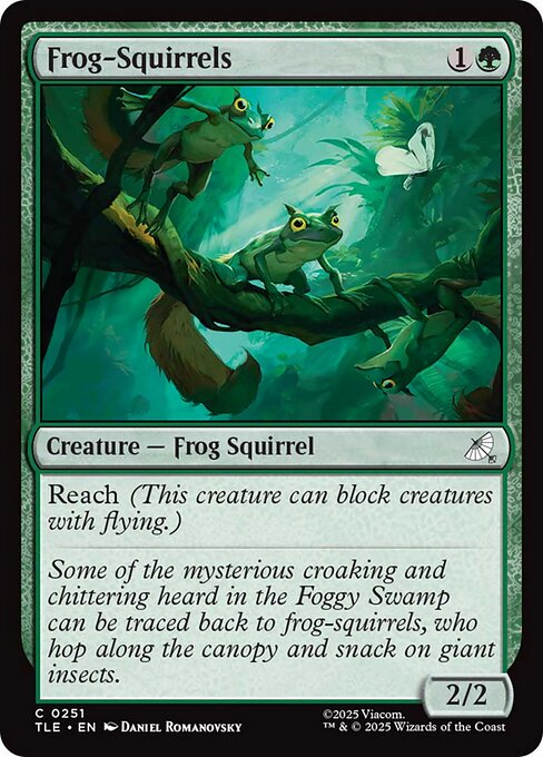 Magic the Gathering Card - Frog-Squirrels - MTG Circle