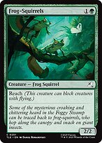Magic the Gathering Card - Frog-Squirrels - MTG Circle