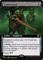 Magic the Gathering Card - Vorpal Sword - MTG Circle