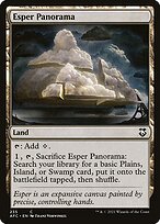 Magic the Gathering Card - Esper Panorama - MTG Circle
