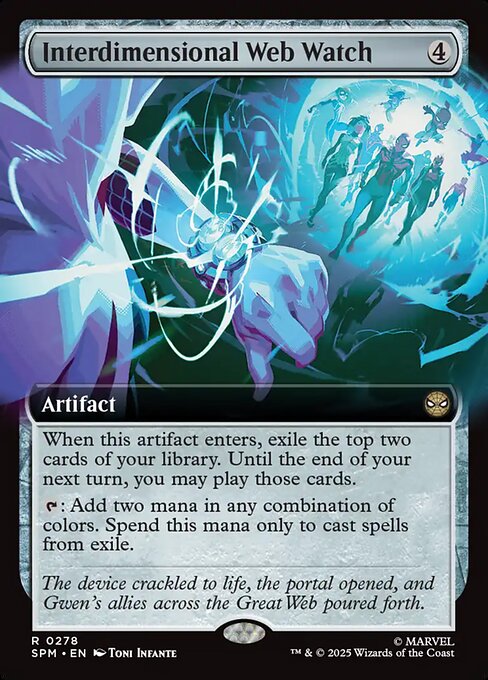Magic the Gathering Card - Interdimensional Web Watch - MTG Circle