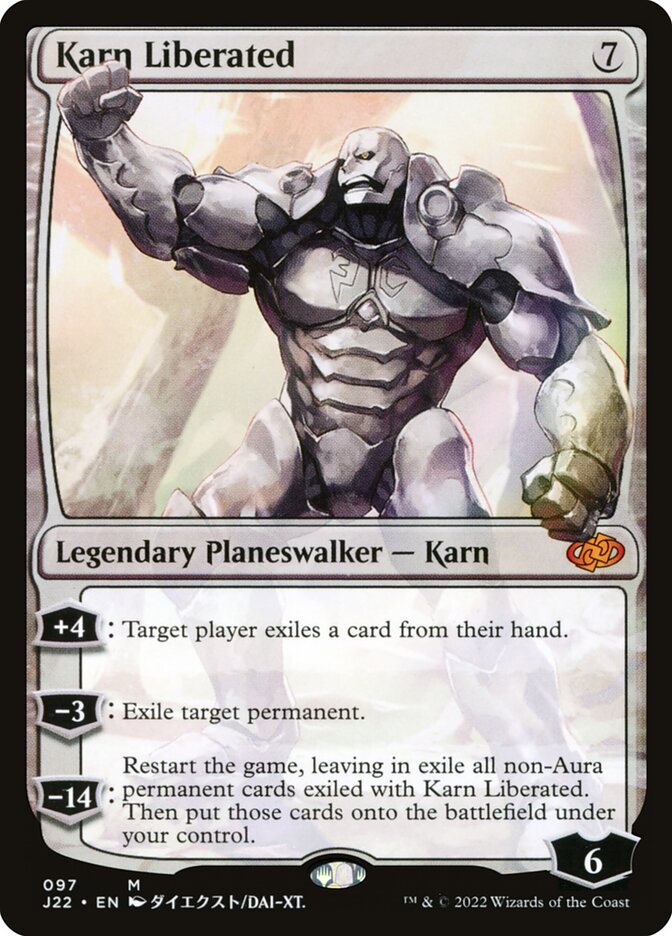 Magic the Gathering Card - Karn Liberated - MTG Circle