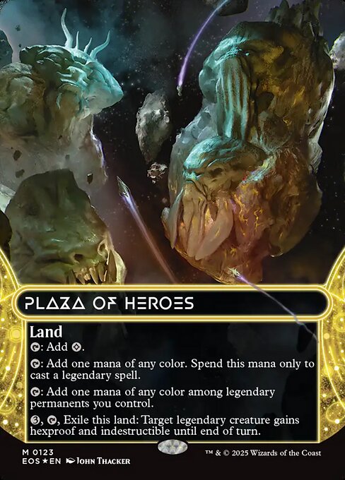 Magic the Gathering Card - Plaza of Heroes - MTG Circle