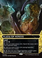 Magic the Gathering Card - Plaza of Heroes - MTG Circle