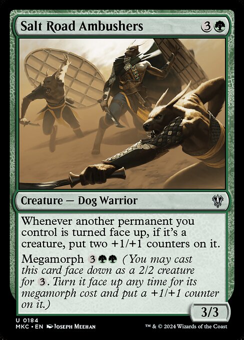 Magic the Gathering Card - Salt Road Ambushers - MTG Circle