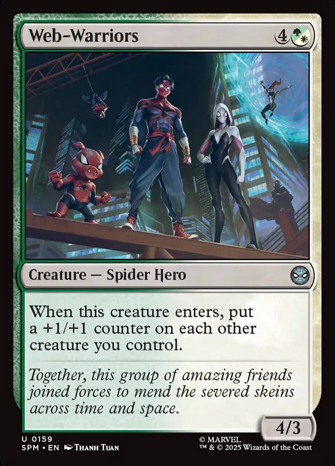 Magic the Gathering Card - Web-Warriors - MTG Circle