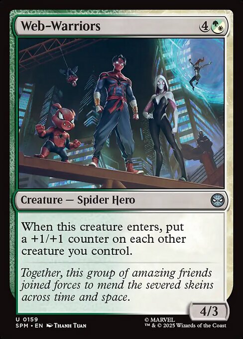 Magic the Gathering Card - Web-Warriors - MTG Circle