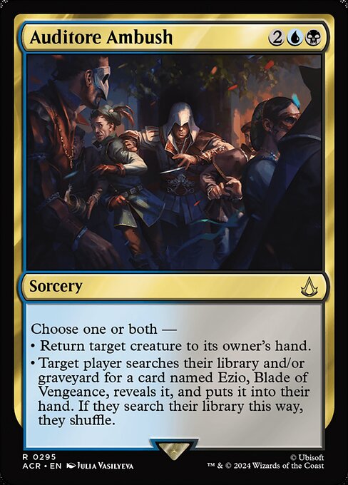 Magic the Gathering Card - Auditore Ambush - MTG Circle