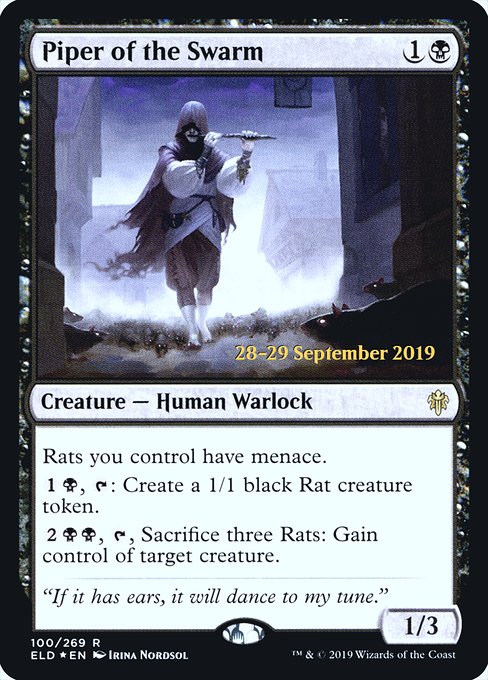 Magic the Gathering Card - Piper of the Swarm - MTG Circle