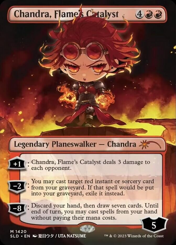 Magic the Gathering Card - Chandra, Flame's Catalyst - MTG Circle